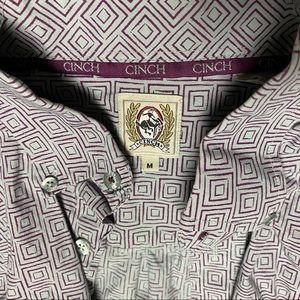 Cinch Men’s Button Up Longsleeve Shirt